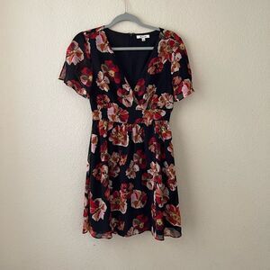 ‎Madewell tulip sleeve chiffon dress